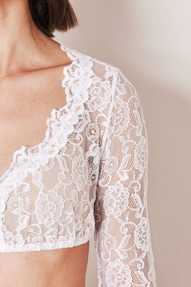 Krüger Madl Dirndlbluse Cassandra 3/4-Arm Vatertagsangebot