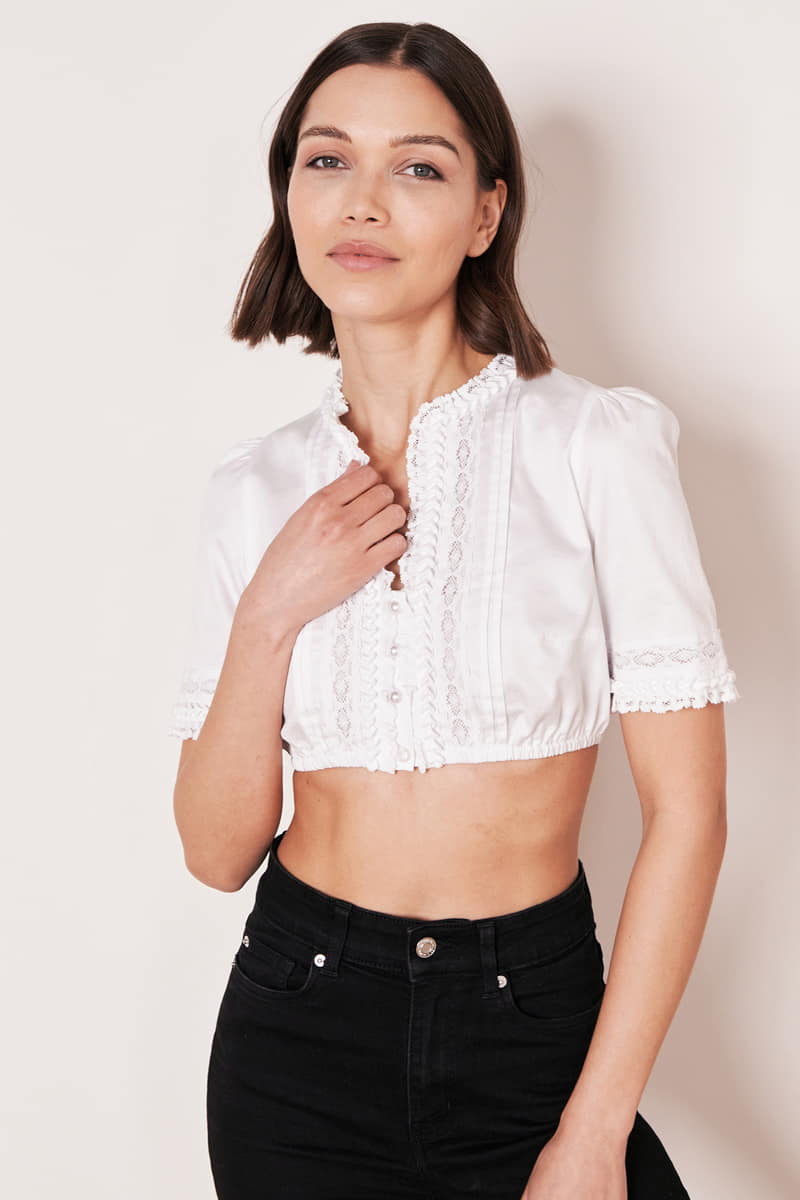 Krüger Madl Dirndlbluse Aleli im Angebot