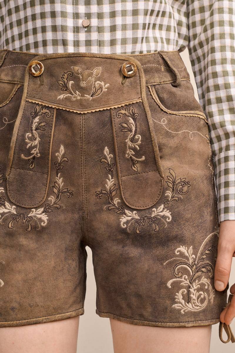 Krüger Madl Lederhose Nyla Neueste Stile