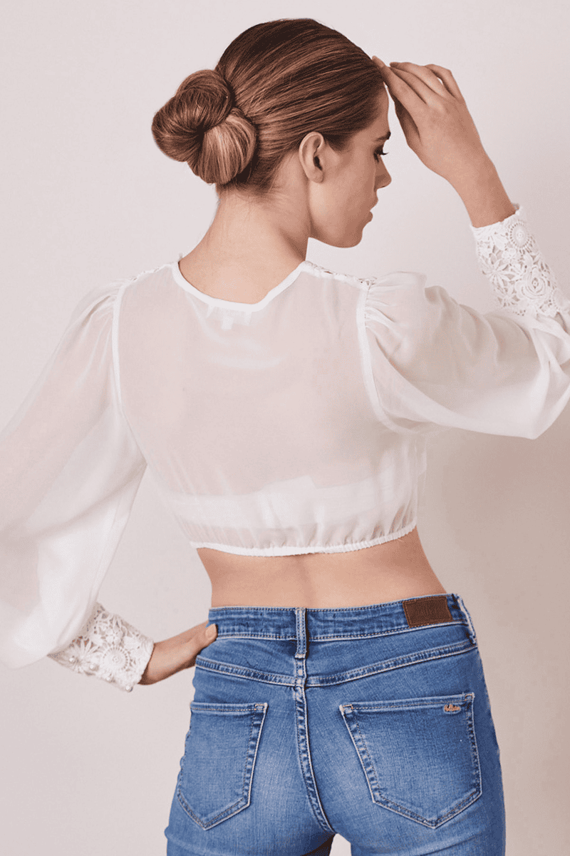Krüger Madl Dirndlbluse Kiara Sonderangebot der Fabrik