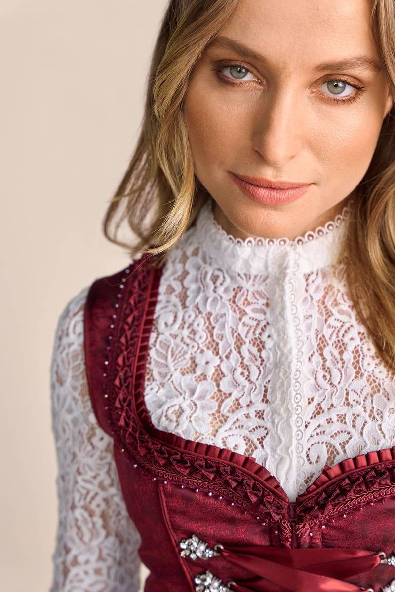 Krüger Madl Dirndl Olive (60cm) Exklusivangebot