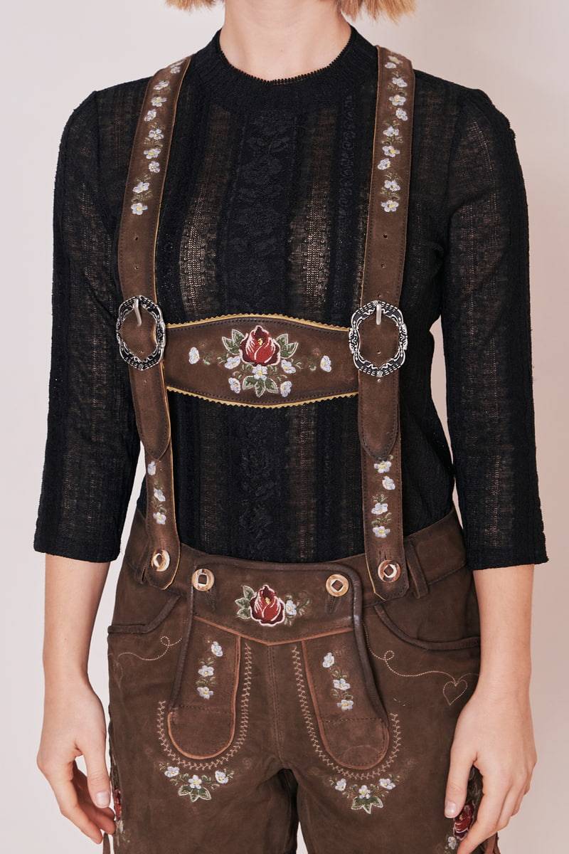Krüger Madl Lederhose Jorina Schlussverkauf
