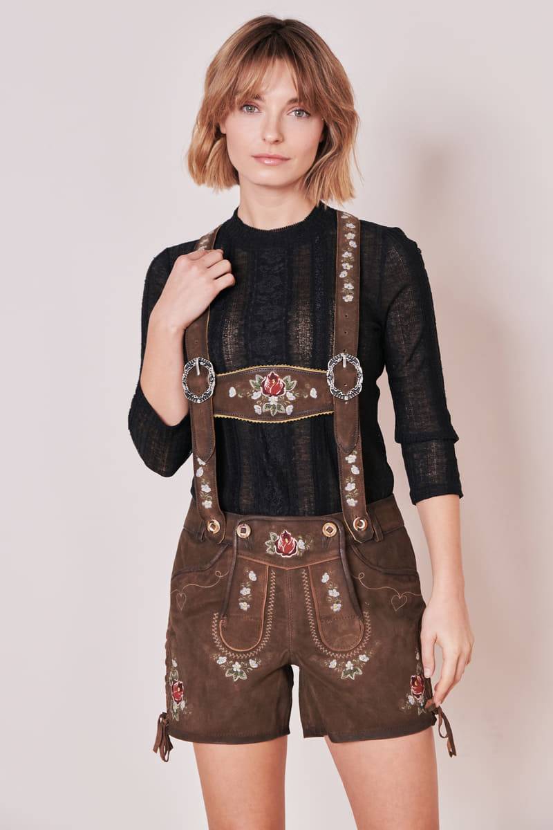 Krüger Madl Lederhose Jorina Schlussverkauf