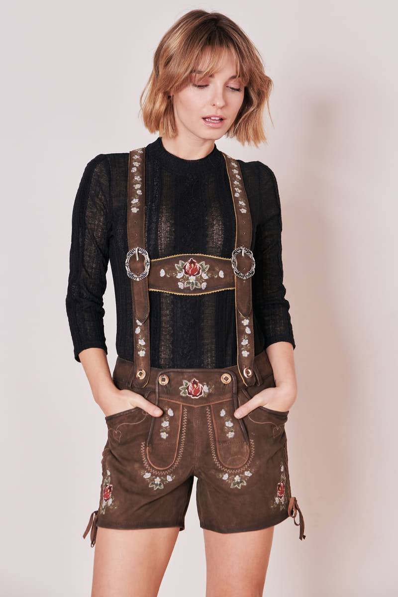 Krüger Madl Lederhose Jorina Schlussverkauf