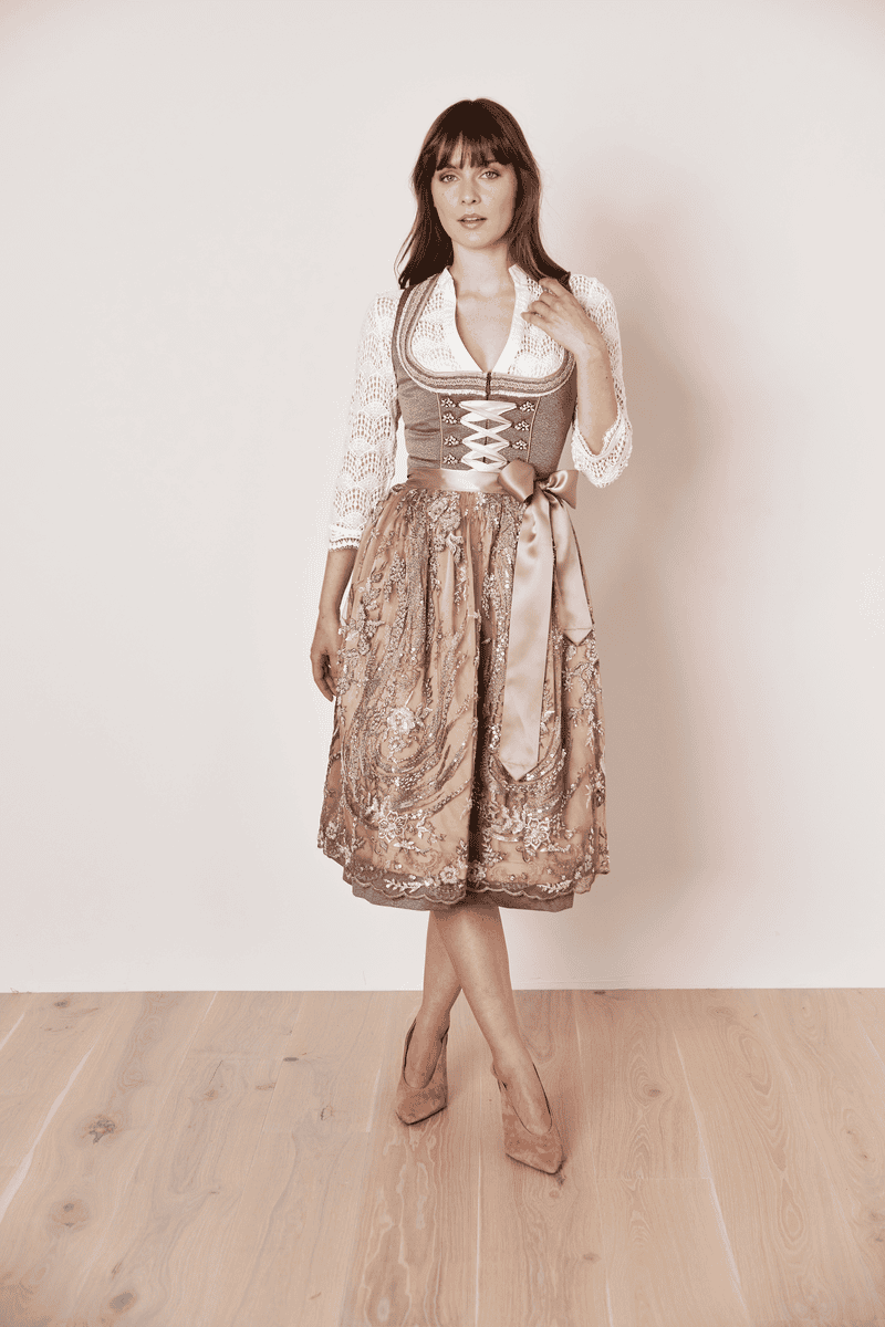 Krüger Madl Dirndl Freja (70cm) Versandkostenfrei