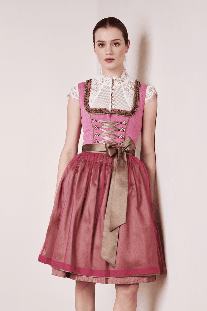 Krüger Madl Dirndl Fuchsia (60cm) Preisnachlass