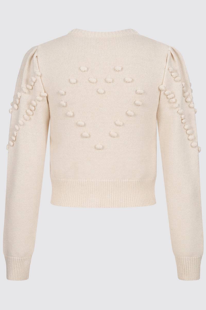 Krüger Madl Jacke Noble White Flower Große Rabatte