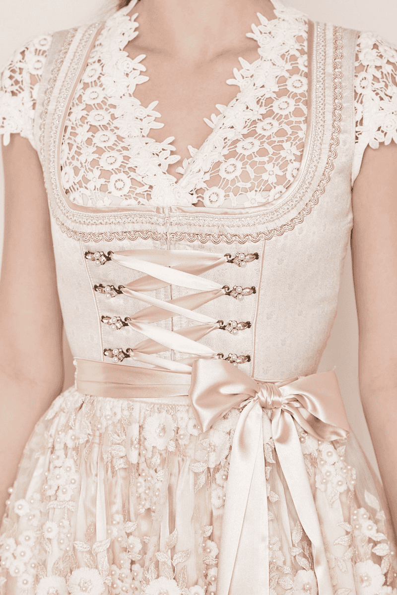 Krüger Madl Dirndl Charlene (60cm) 50% Rabatt mit kostenlosem Versand