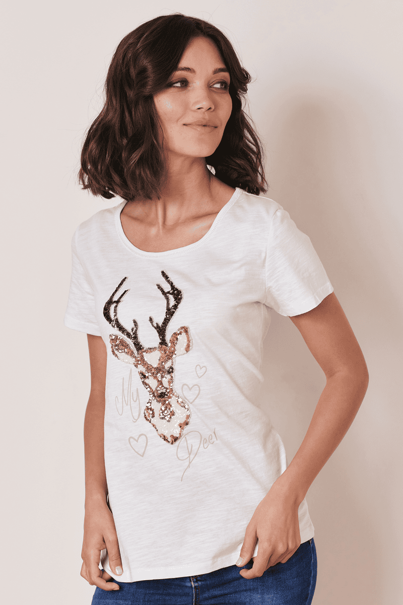 Krüger Madl Trachten Shirt My Deer Fabrikverkauf