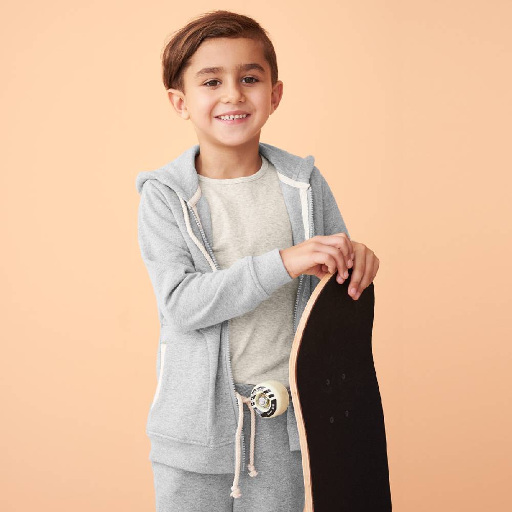 LIVING CRAFTS GINGER - Kapuzenjacke - Grey Melange Letzte 2 Tage