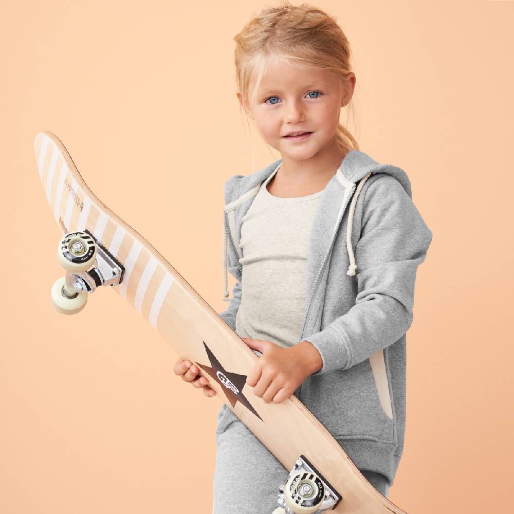 LIVING CRAFTS GINGER - Kapuzenjacke - Grey Melange Letzte 2 Tage