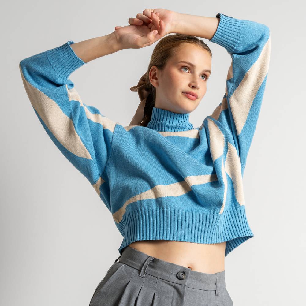 LIVING CRAFTS EUGENIE - Oversized Pullover - ARTA Flash Sale