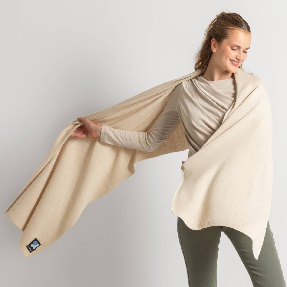 LIVING CRAFTS ELLIS - Schal - Sand Begrenztes Angebot