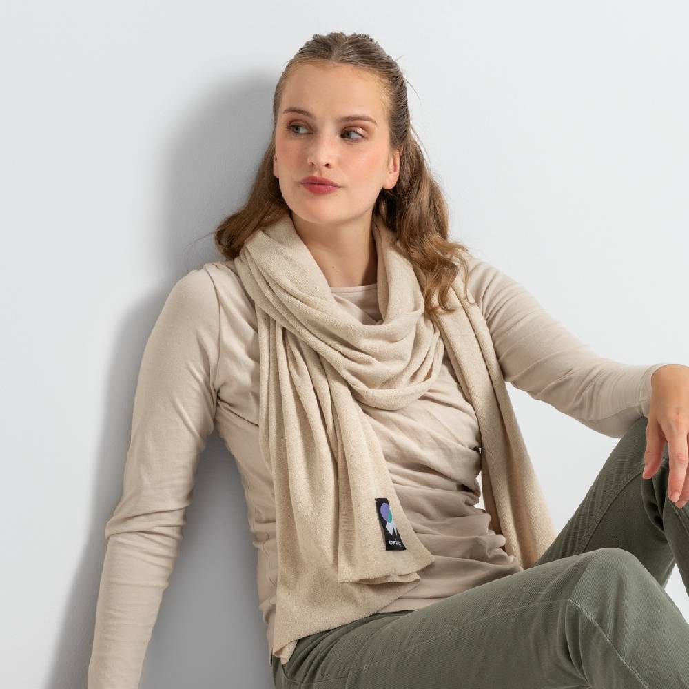 LIVING CRAFTS ELLIS - Schal - Sand Begrenztes Angebot