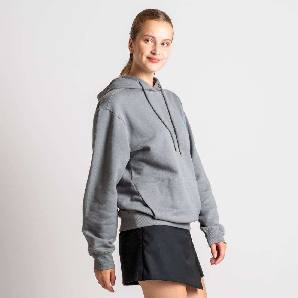 LIVING CRAFTS EUDORA - Hoodie - Stone Grey Preisnachlass