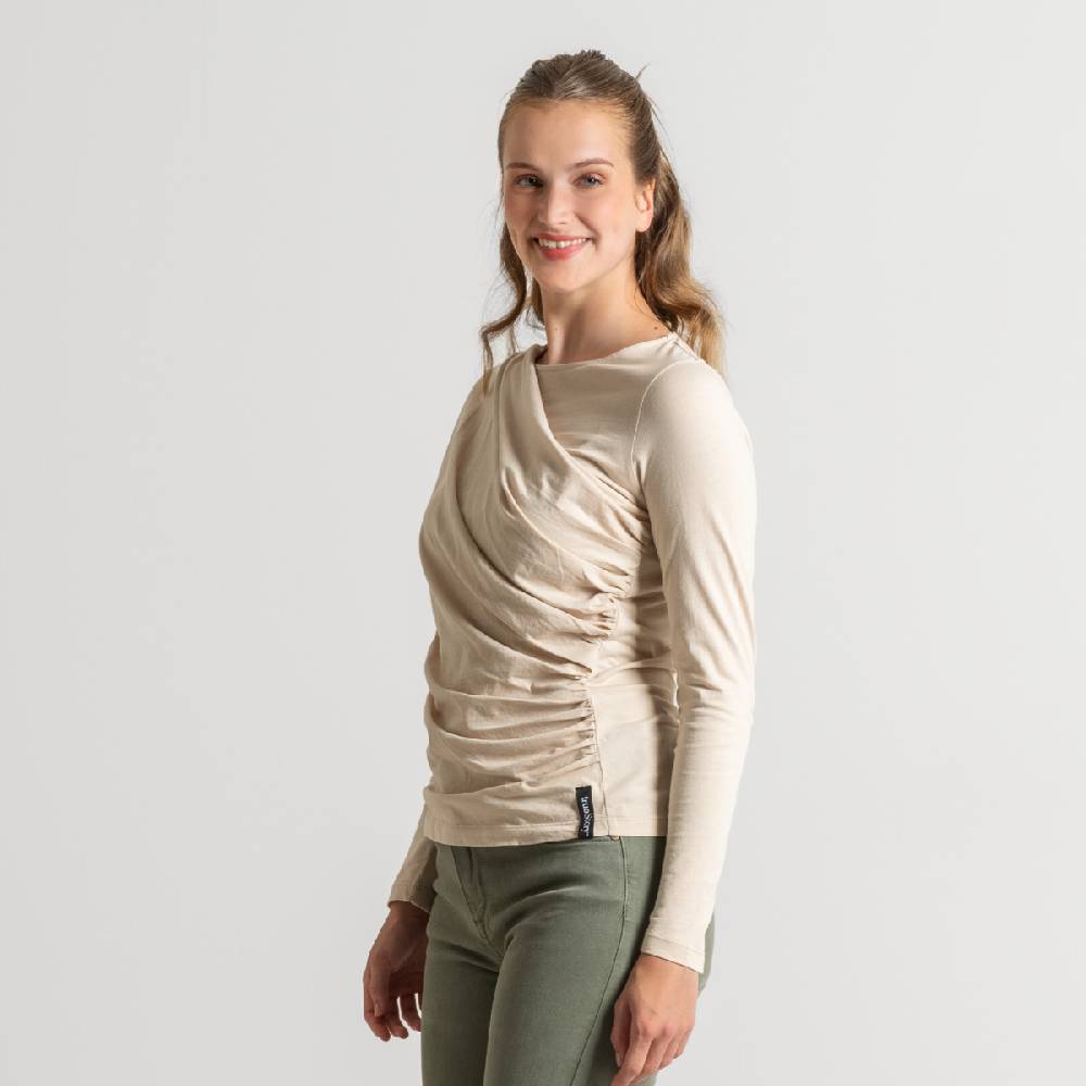 LIVING CRAFTS ELIN - Langarm Shirt - Sand Cyber Monday