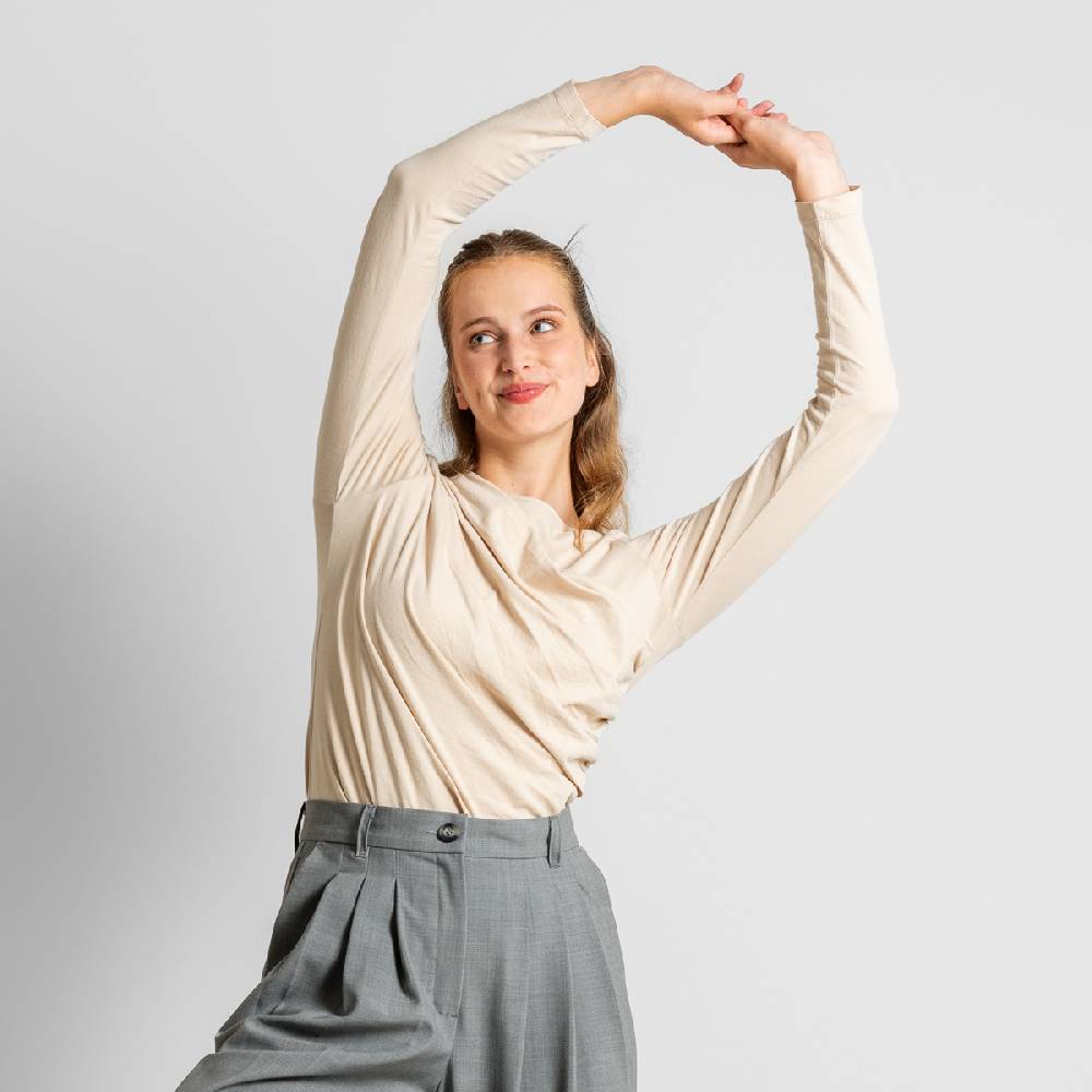 LIVING CRAFTS ELIN - Langarm Shirt - Sand Cyber Monday