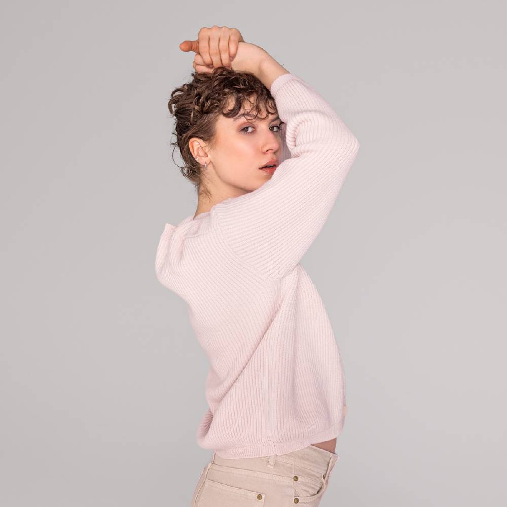 LIVING CRAFTS ALFREY - Strickjacke boxy - Nude Große Rabatte
