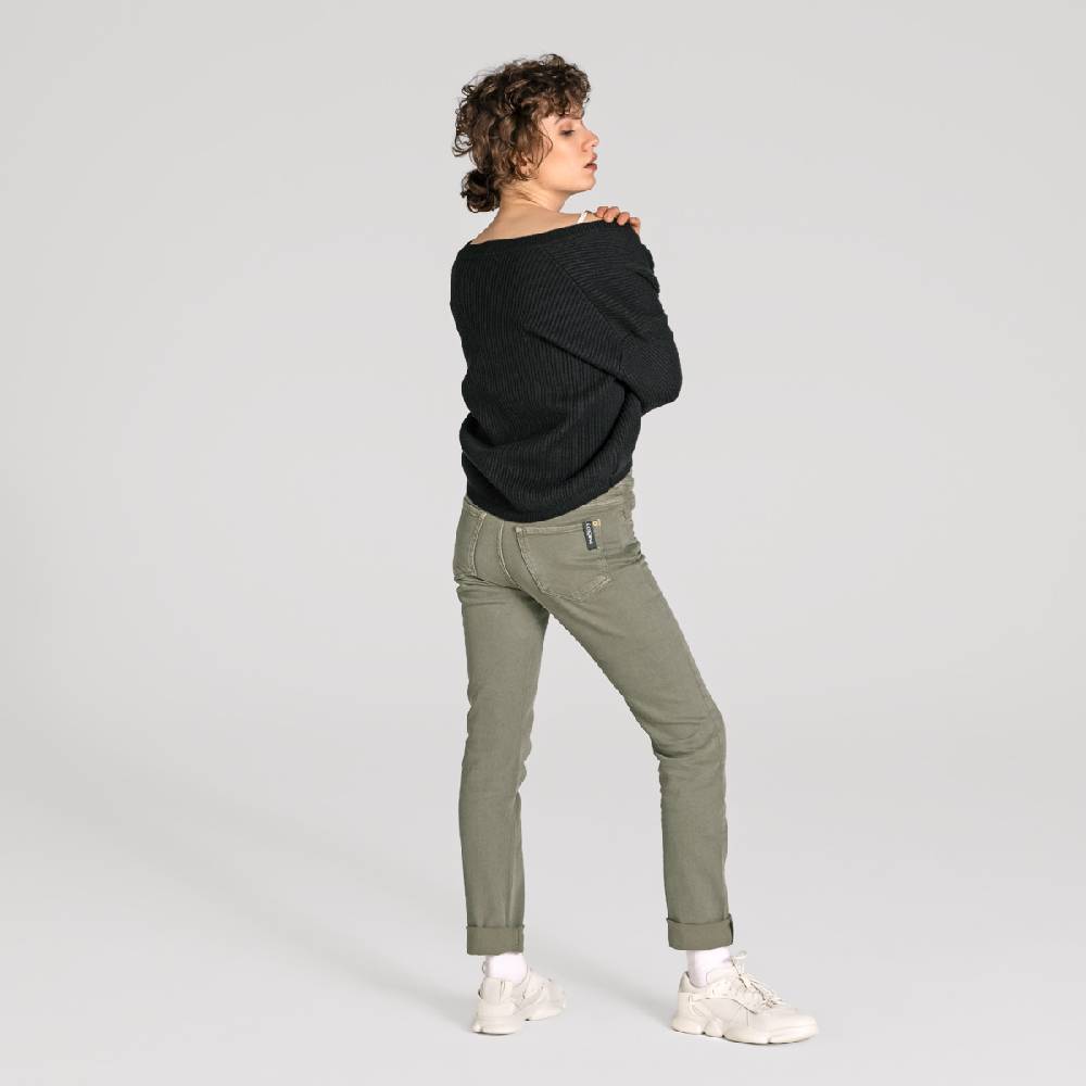 LIVING CRAFTS AVALYN - Color Denim - Khaki Saisonale Angebote