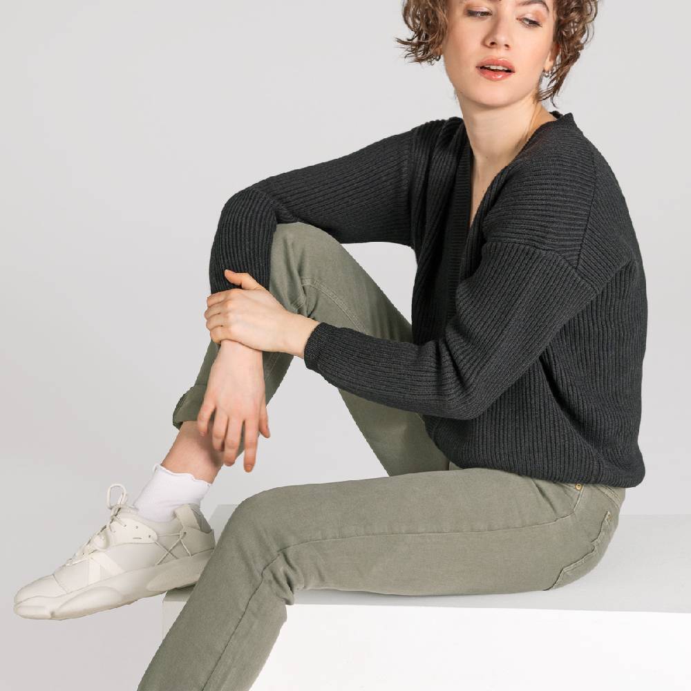 LIVING CRAFTS AVALYN - Color Denim - Khaki Saisonale Angebote