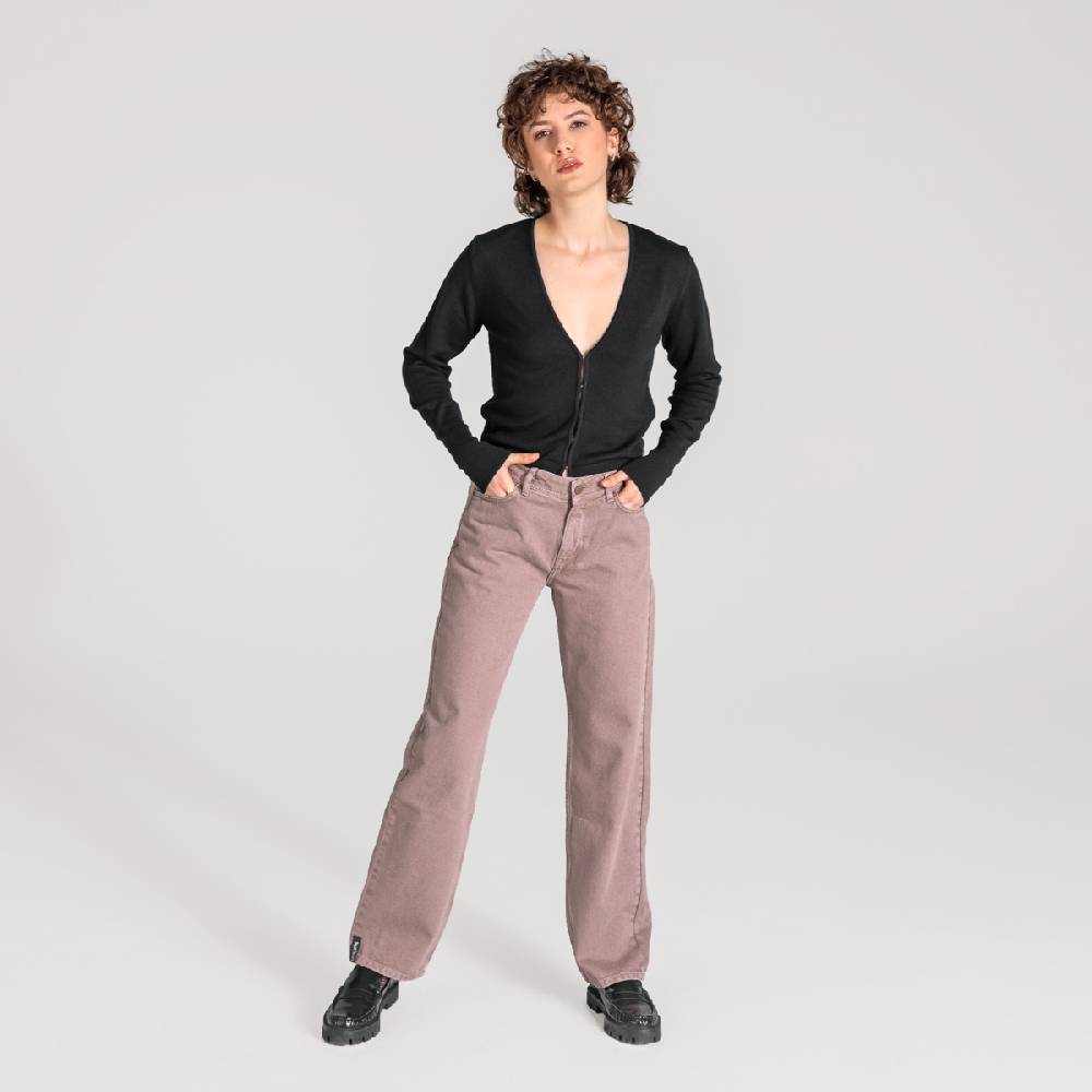 LIVING CRAFTS ANOUK - Color Denim - Mauve Räumungsverkauf