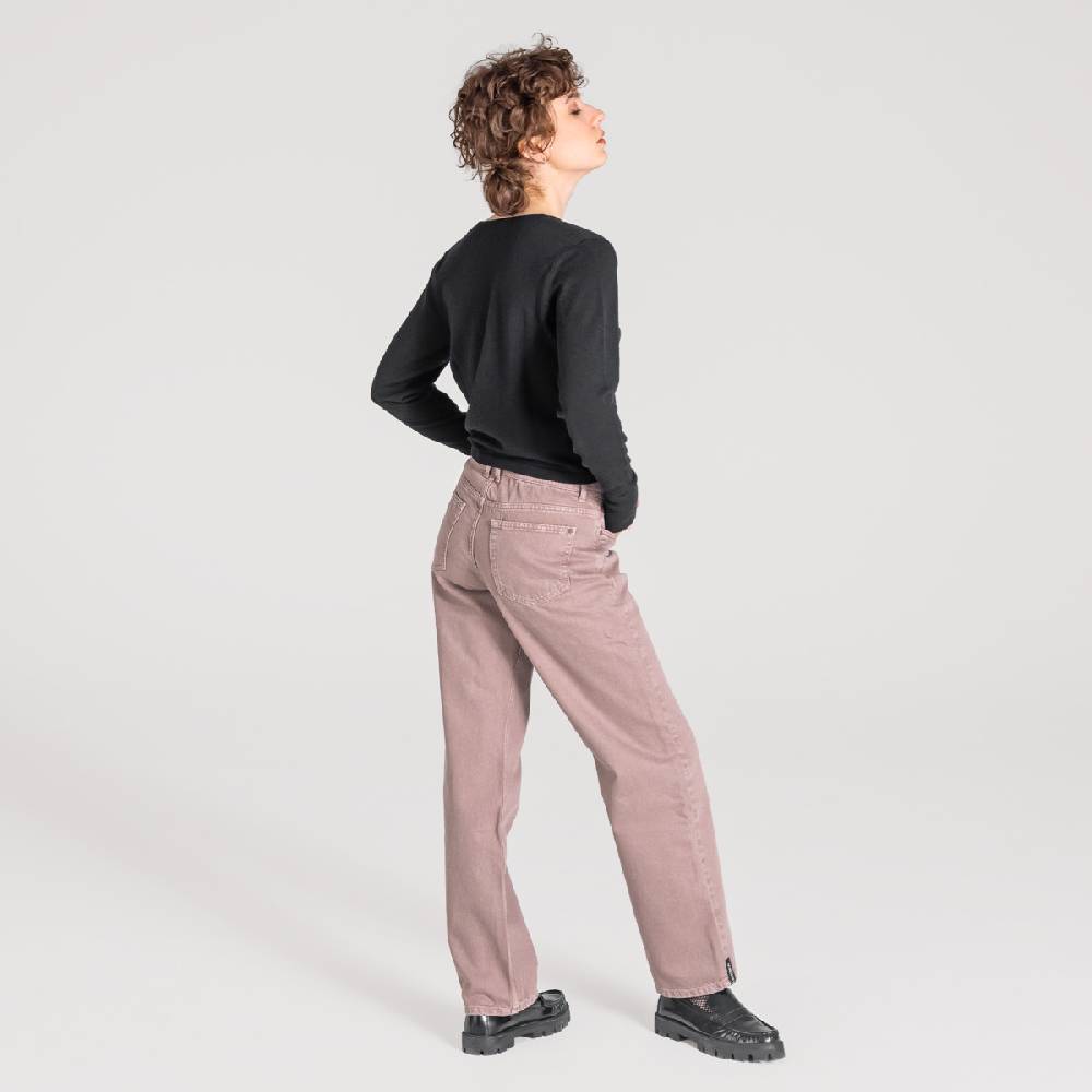 LIVING CRAFTS ANOUK - Color Denim - Mauve Räumungsverkauf
