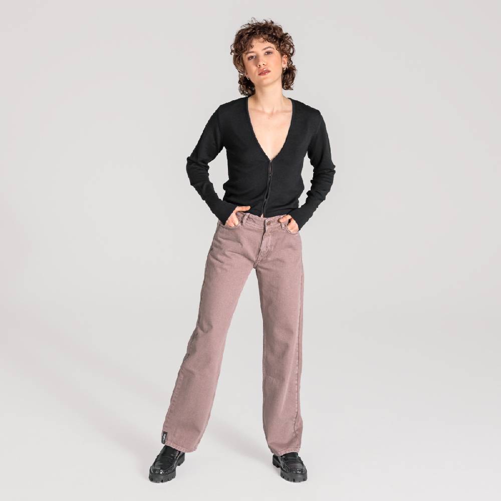 LIVING CRAFTS ALIZEE - Strickjacke - Off Black Tiefpreis