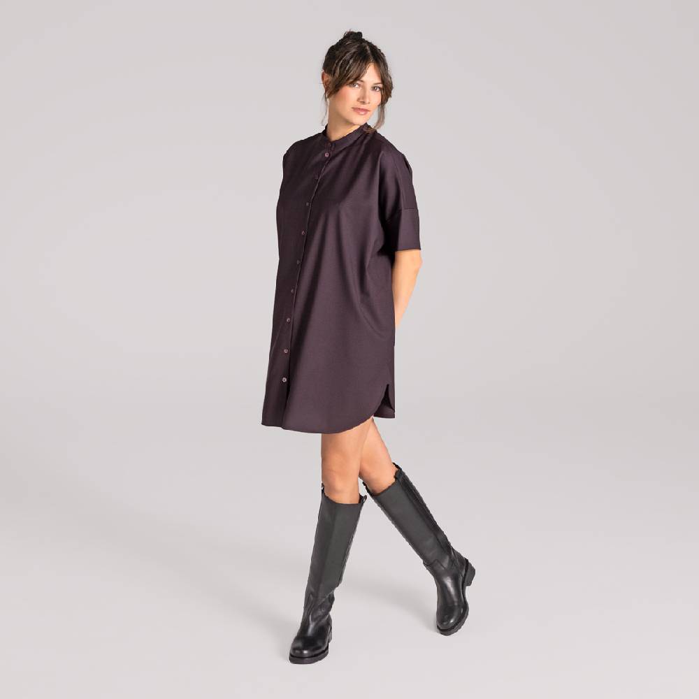 LIVING CRAFTS AEON - Kleid - Aubergine JETZT KAUFEN