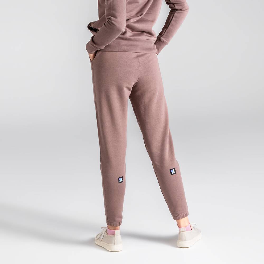 LIVING CRAFTS AHNOA - Sweat Pants - Mauve Letzter Tag