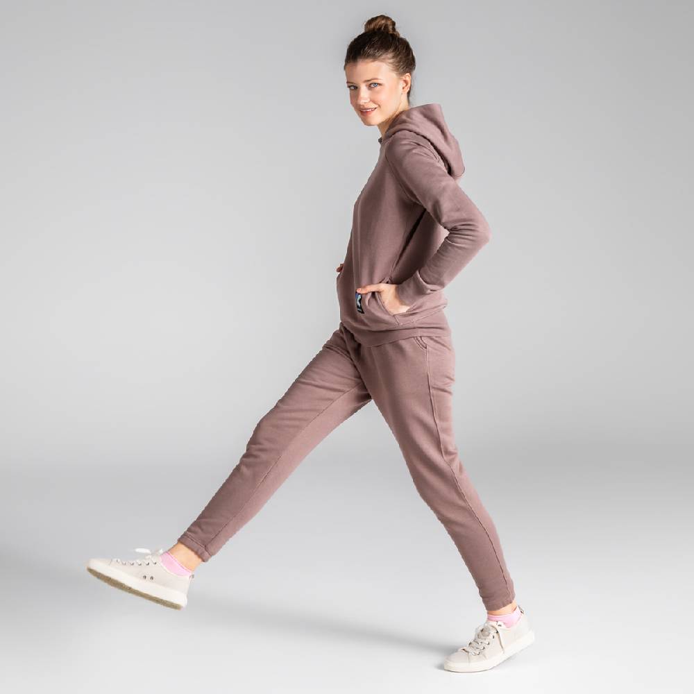 LIVING CRAFTS AHNOA - Sweat Pants - Mauve Letzter Tag