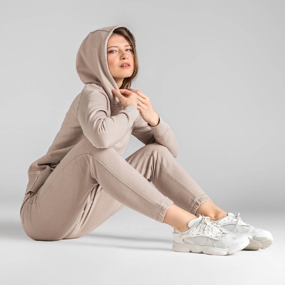 LIVING CRAFTS ANEA - Hoodie - Light Grey Green Zeitbegrenzte Promotion
