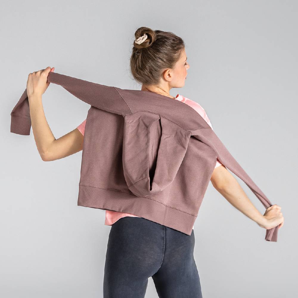 LIVING CRAFTS ANEA - Hoodie - Mauve Bis zu 50% Rabatt