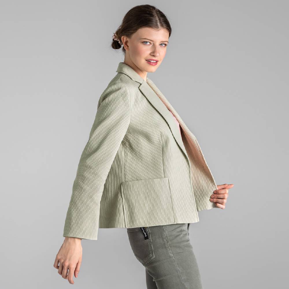 LIVING CRAFTS BEX - Blazer - Salbei Auslauf