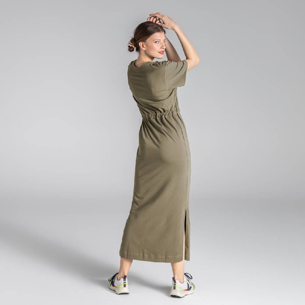 LIVING CRAFTS BAHATI - Kleid - Khaki im Angebot
