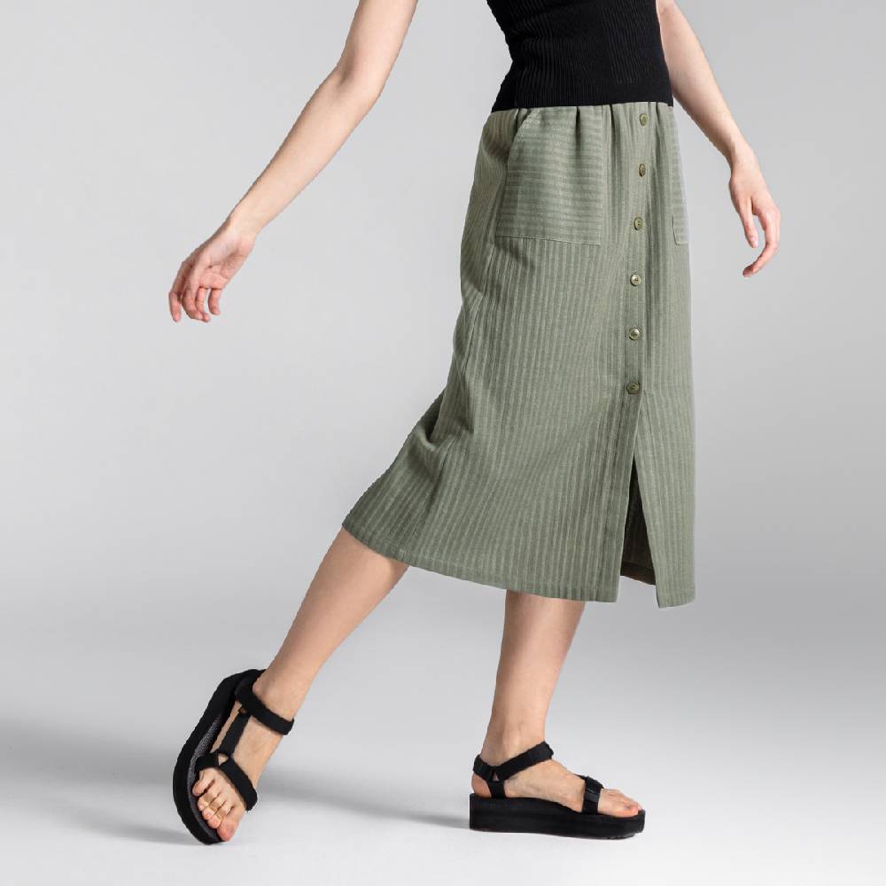 LIVING CRAFTS BEVEN - Rock - Khaki Fabrik Onlineshop