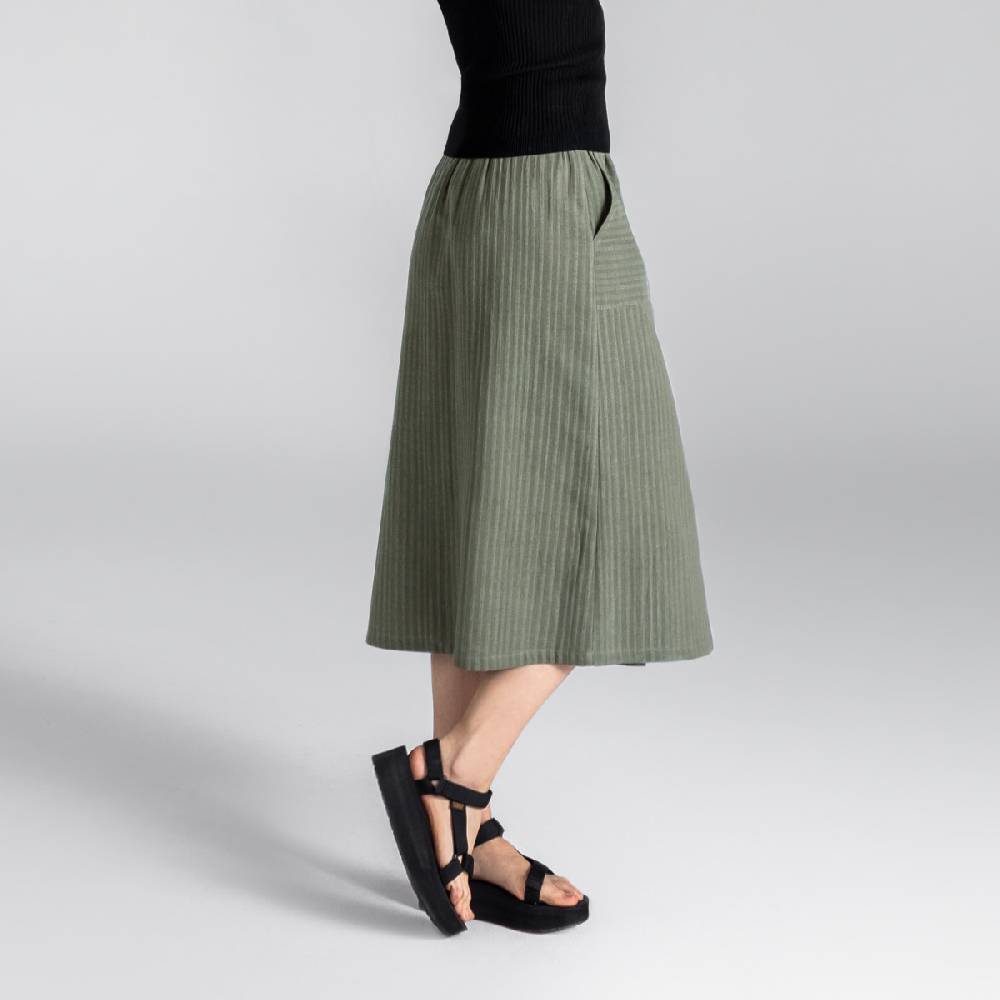 LIVING CRAFTS BEVEN - Rock - Khaki Fabrik Onlineshop
