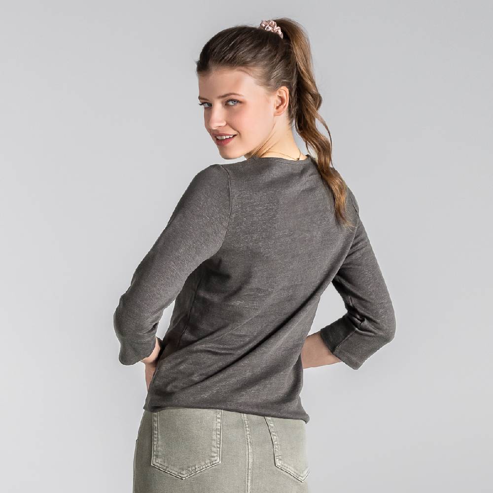 LIVING CRAFTS BIRKA - Shirt - Erde Fabrikpreis