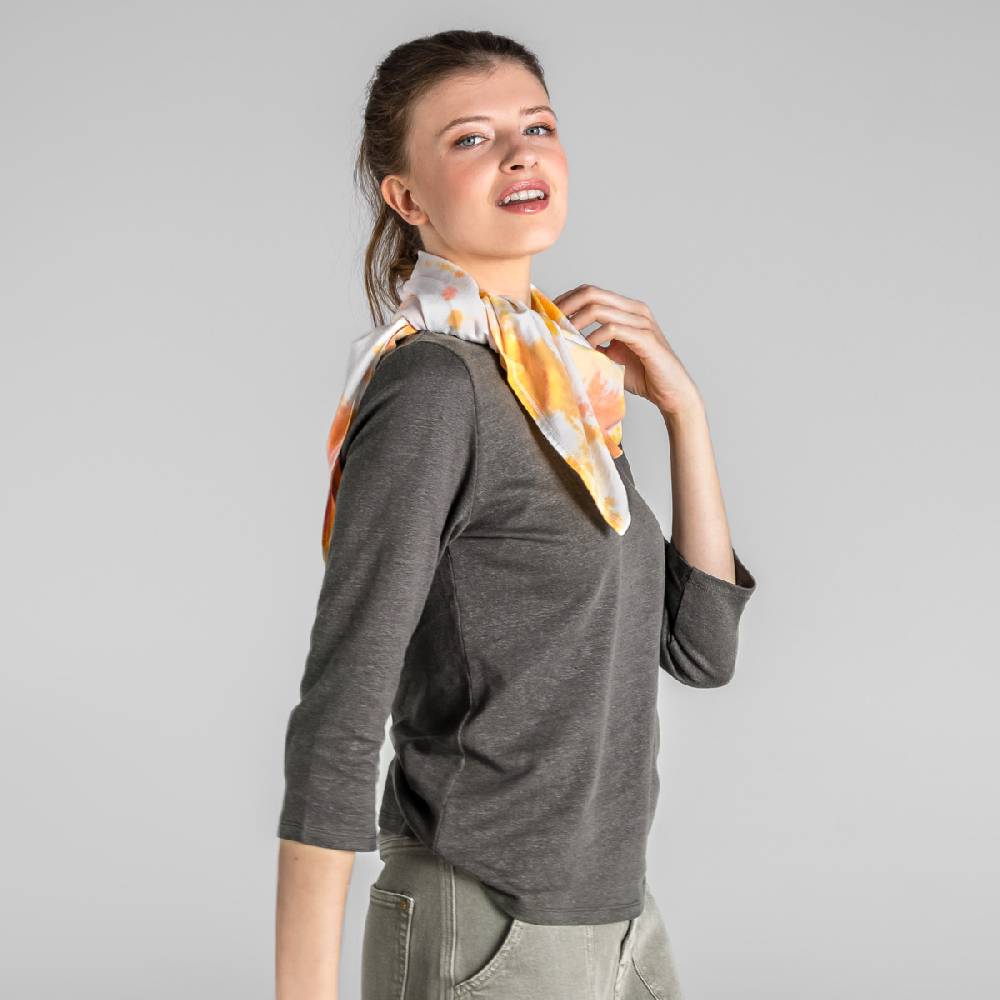 LIVING CRAFTS BIRKA - Shirt - Erde Fabrikpreis