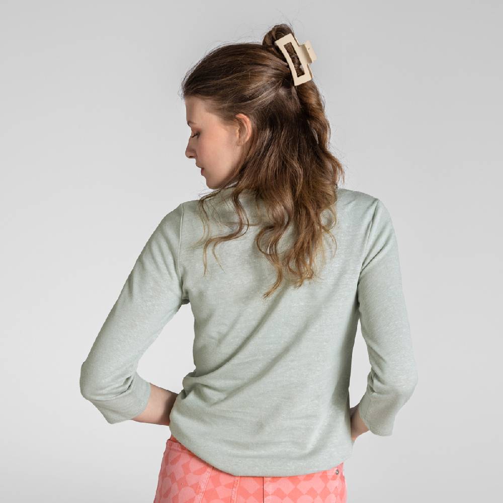 LIVING CRAFTS BIRKA - Shirt - Salbei Sonderangebot