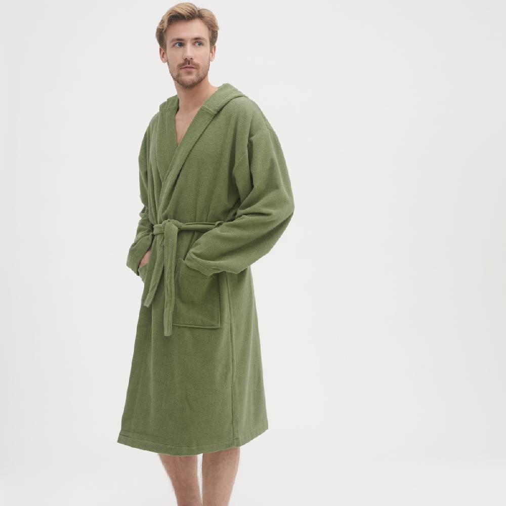 LIVING CRAFTS ORLANDO - Bademantel - Khaki Muttertagsangebot