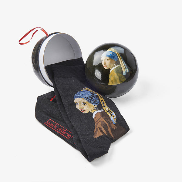Musearta Geschenkkugel - Jan Vermeer, Das Mädchen mit dem Perlenohrring Räumungsverkauf