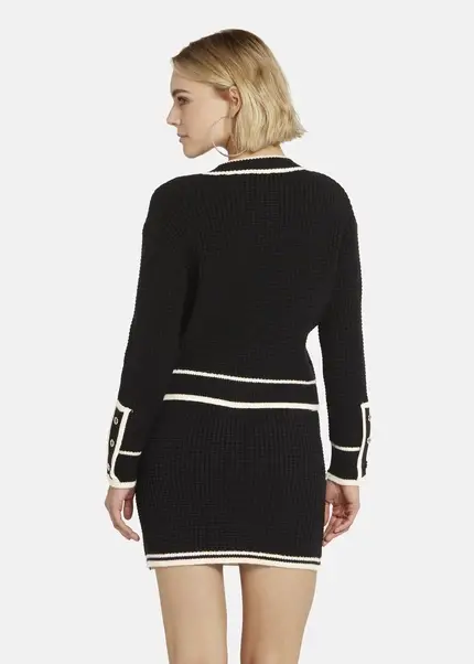 ﻿Nicowa Oversized cardigan - IDOWIA in BLACKarticle number NC8A22104019E-002 Letzte 3 Tage