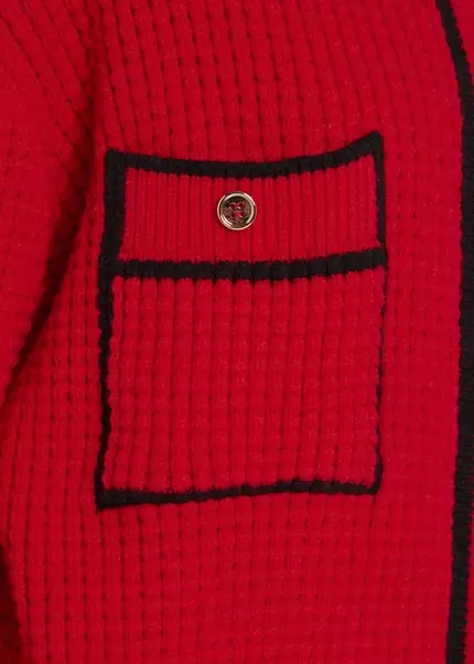 Nicowa Oversized cardigan - IDOWIA in REDarticle number NC8A22104014E-014 Bis zu 65% Rabatt
