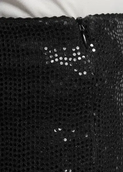 Nicowa Jersey Sequin Pants - VICOWI in BLACKarticle number NC9A22908019E-002 Sonderangebot der Fabrik