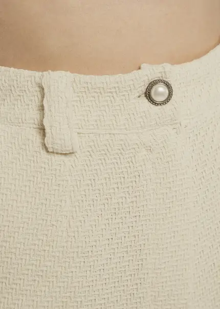 Nicowa Casual Bouclé shorts - PALOWI in CREAMarticle number NC9A12604011E-072 Riesige Rabatte