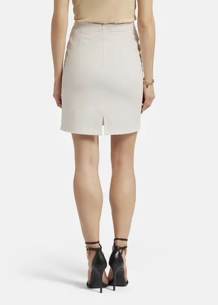 Nicowa Classic sheath skirt - TRECAWI in WHITEarticle number NC9A12402011E-004 Clearance-Verkauf