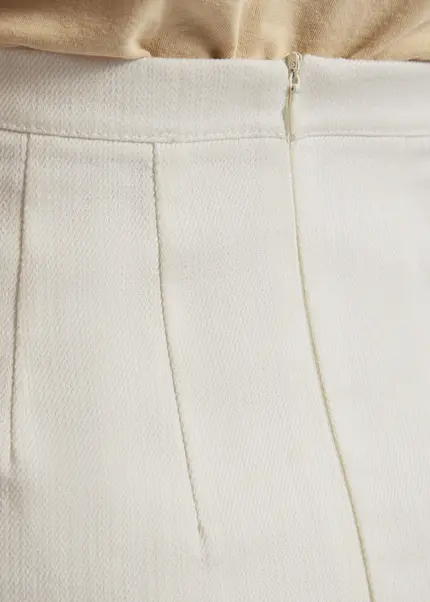 Nicowa Classic sheath skirt - TRECAWI in WHITEarticle number NC9A12402011E-004 Clearance-Verkauf