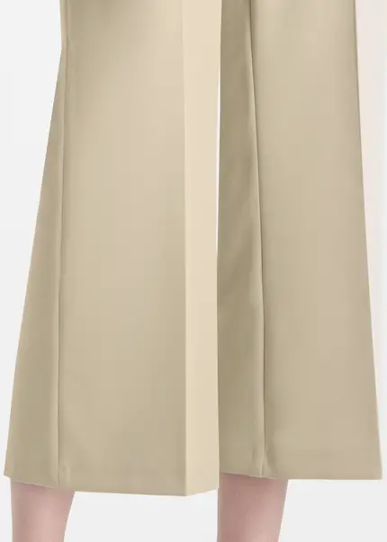 Nicowa Twill culottes with creases – CORADUE in BEIGEarticle number NC7A12016011E-138 Black Friday Preise