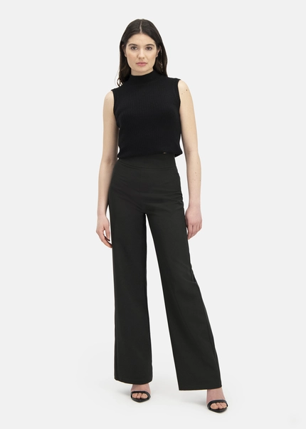 Nicowa Basic Marlene trousers - COLIWO in BLACKarticle number NC8A14040019E-019 50% Rabatt für begrenzte Zeit