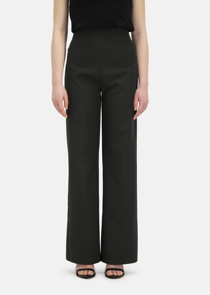 Nicowa Basic Marlene trousers - COLIWO in BLACKarticle number NC8A14040019E-019 50% Rabatt für begrenzte Zeit